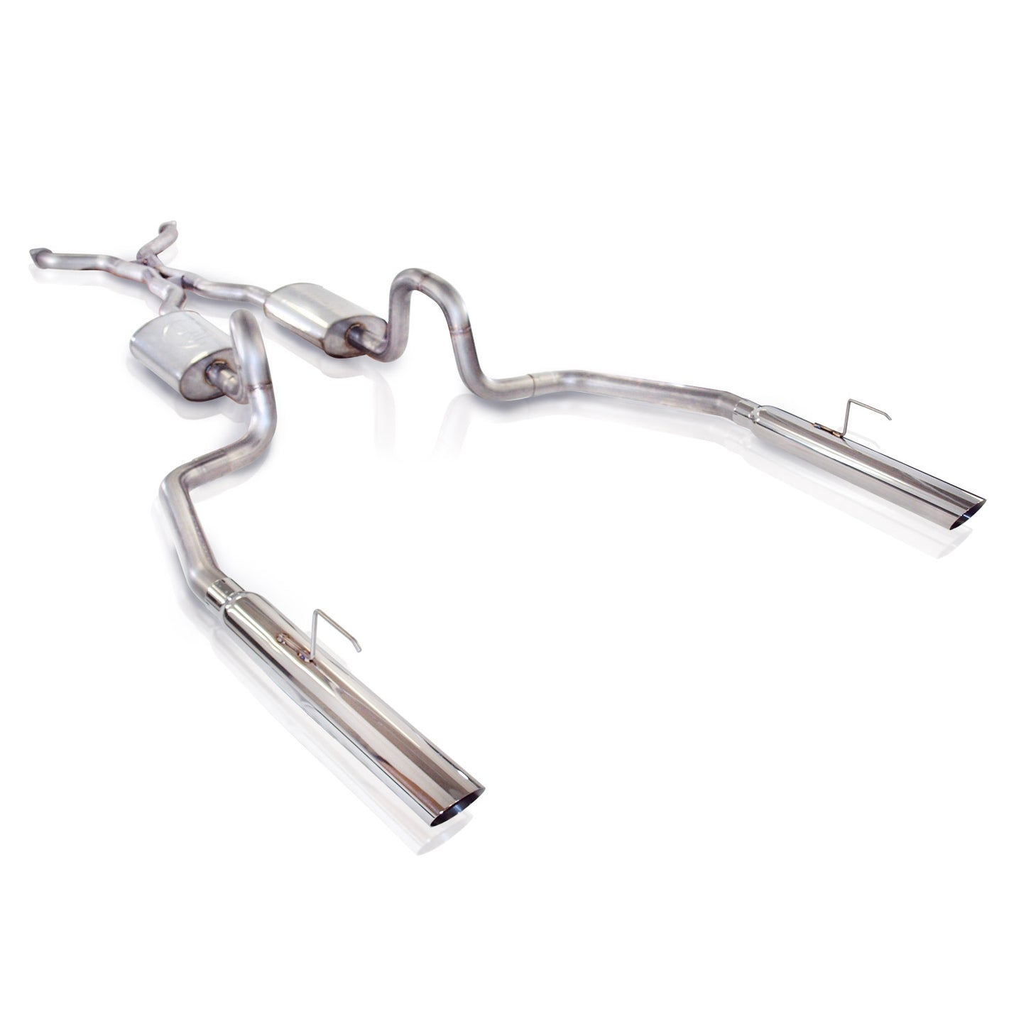 Stainless Works Dual Turbo Chambered Mufflers Factory & Performance Connect