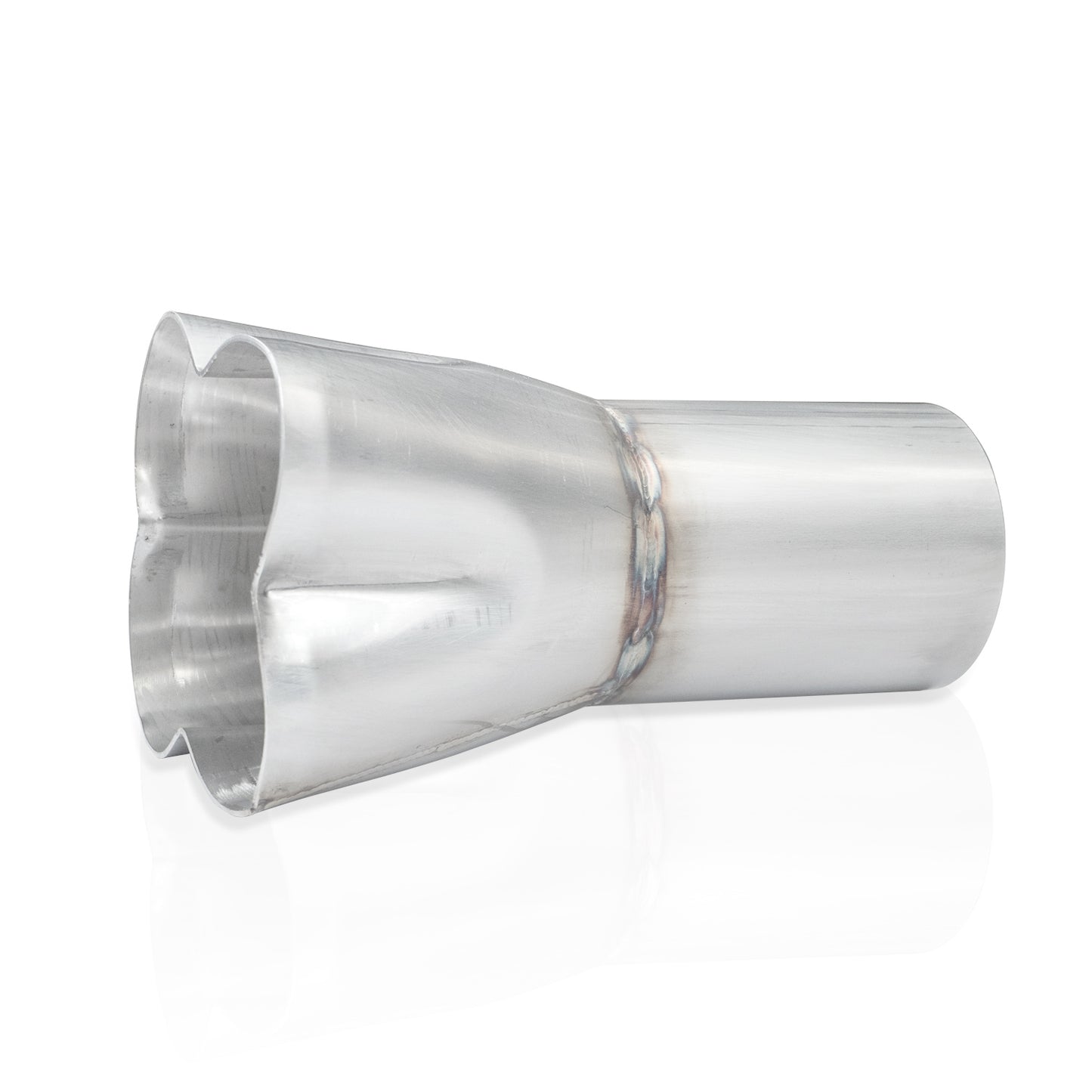 Stainless Works Four Way Turbo Weld-On Collector 2" x 3"