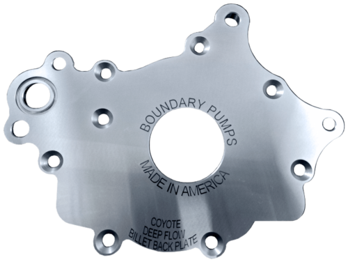 Coyote High Flow Anti-Cavitation Backing Plate