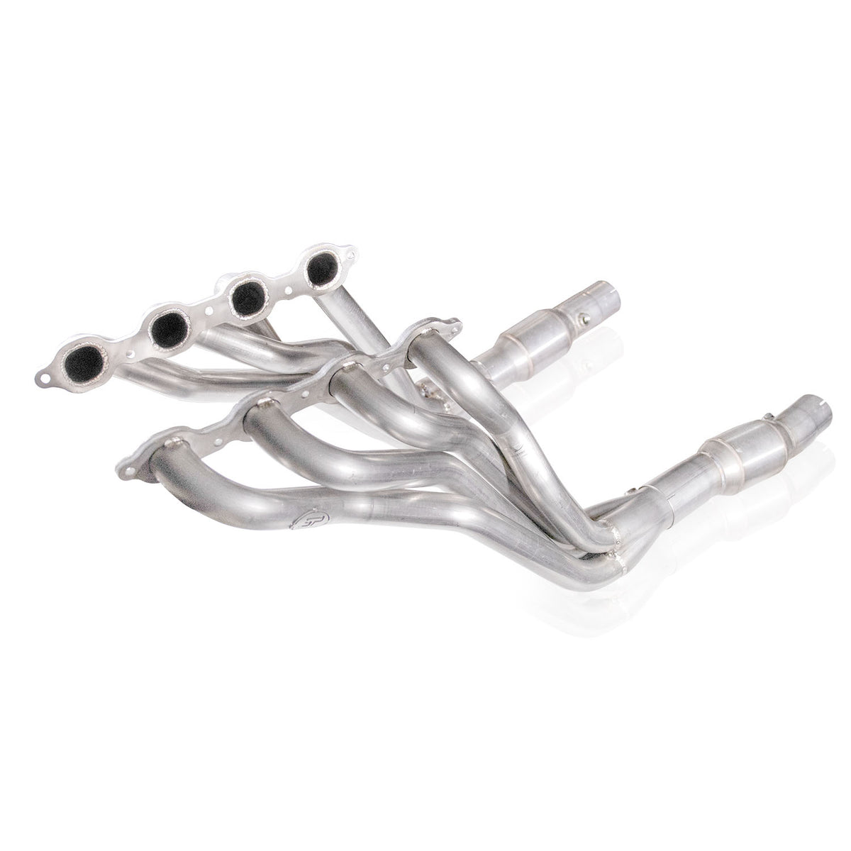Stainless Power Headers 1-7/8" Pri. X-Pipe Catted, Valve Delete Factory Connect