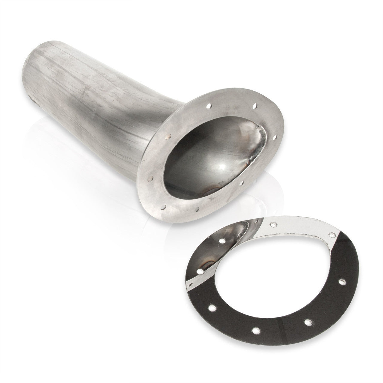 Stainless Works Thru Body Teardrop Tip 3-1/2" Inlet