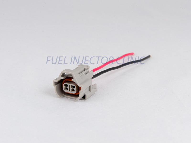 Set of 8 Denso injector connectors with pigtails