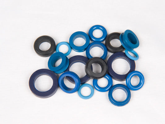 Seal kit for Fuel Injector Clinic Honda/Acura style and Subaru STi top-feed rail conversion injectors