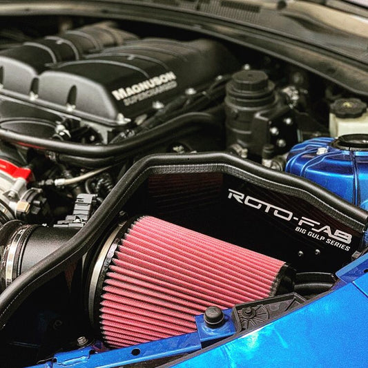 2016-23 Camaro SS With Heartbeat Supercharger Big Gulp Series Cold Air Intake