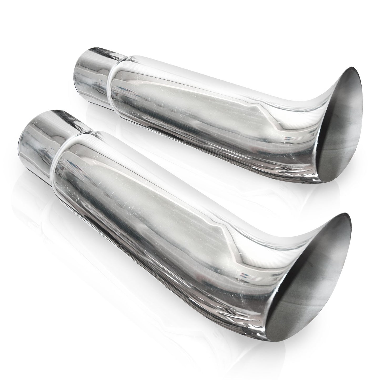 Stainless Works Elf Ear Tips 2" Inlet