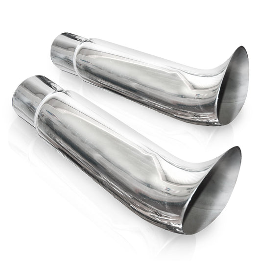 Stainless Works Elf Ear Tips 2" Inlet