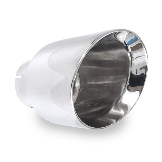 Stainless Works Double Wall Slash Cut Tip 3" Body 2-1/2" Inlet