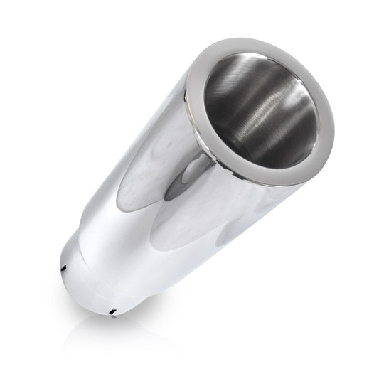 Stainless Works Double Wall Straight Cut Tip 2-1/2" Body 6" Length 2-1/4" Inlet