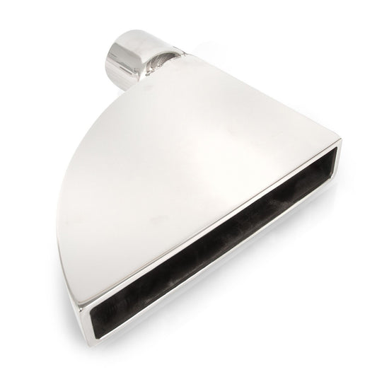 Stainless Works Straight Boxxter Tip W/O Grate 3" Inlet