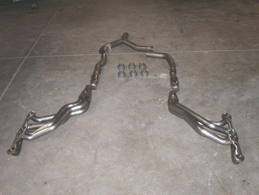 Stainless Works Headers 1-3/4" With Catted Leads W/Air Tubes Factory Connect