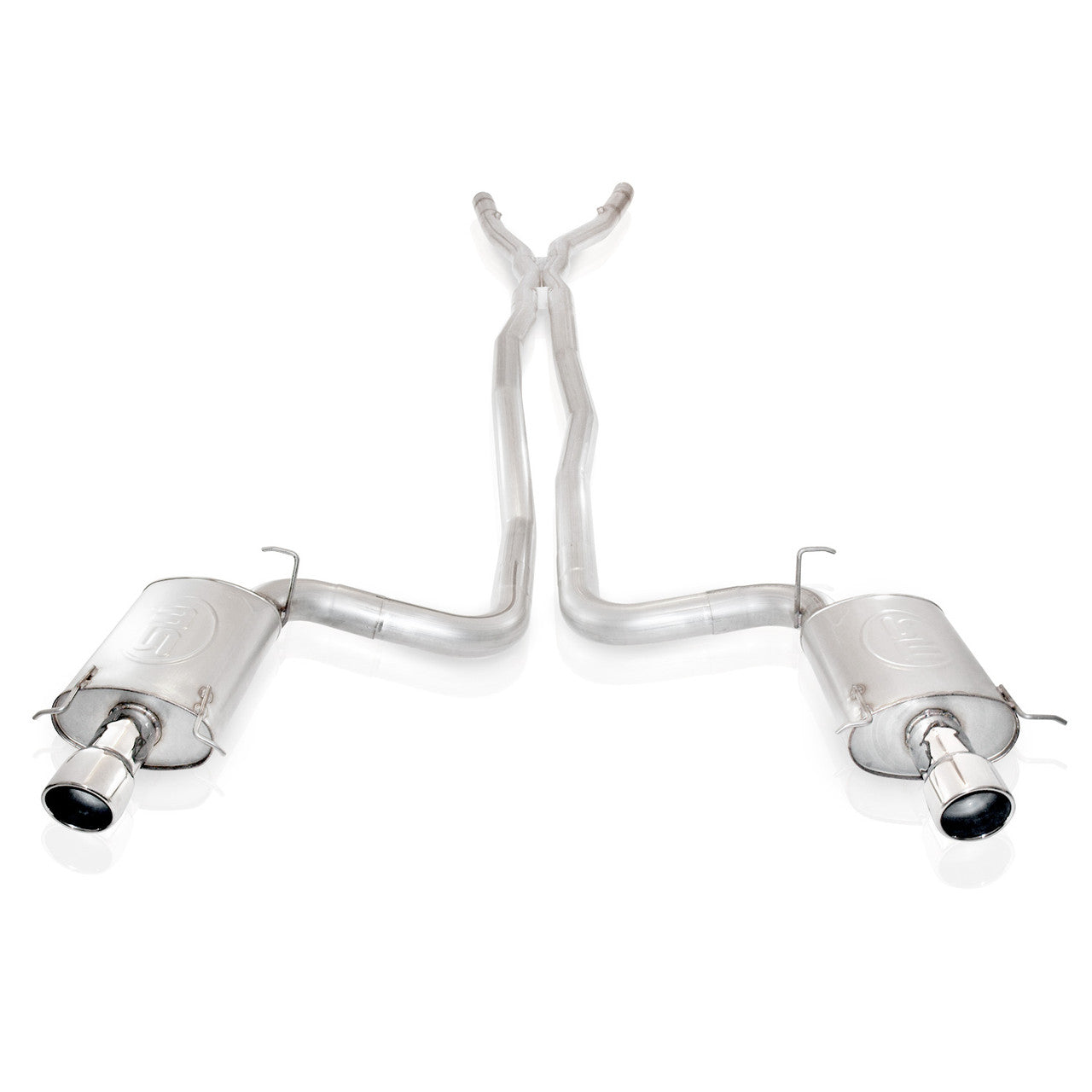 Stainless Works Catted Leads Dual Exhaust X-Pipe Performance Connect