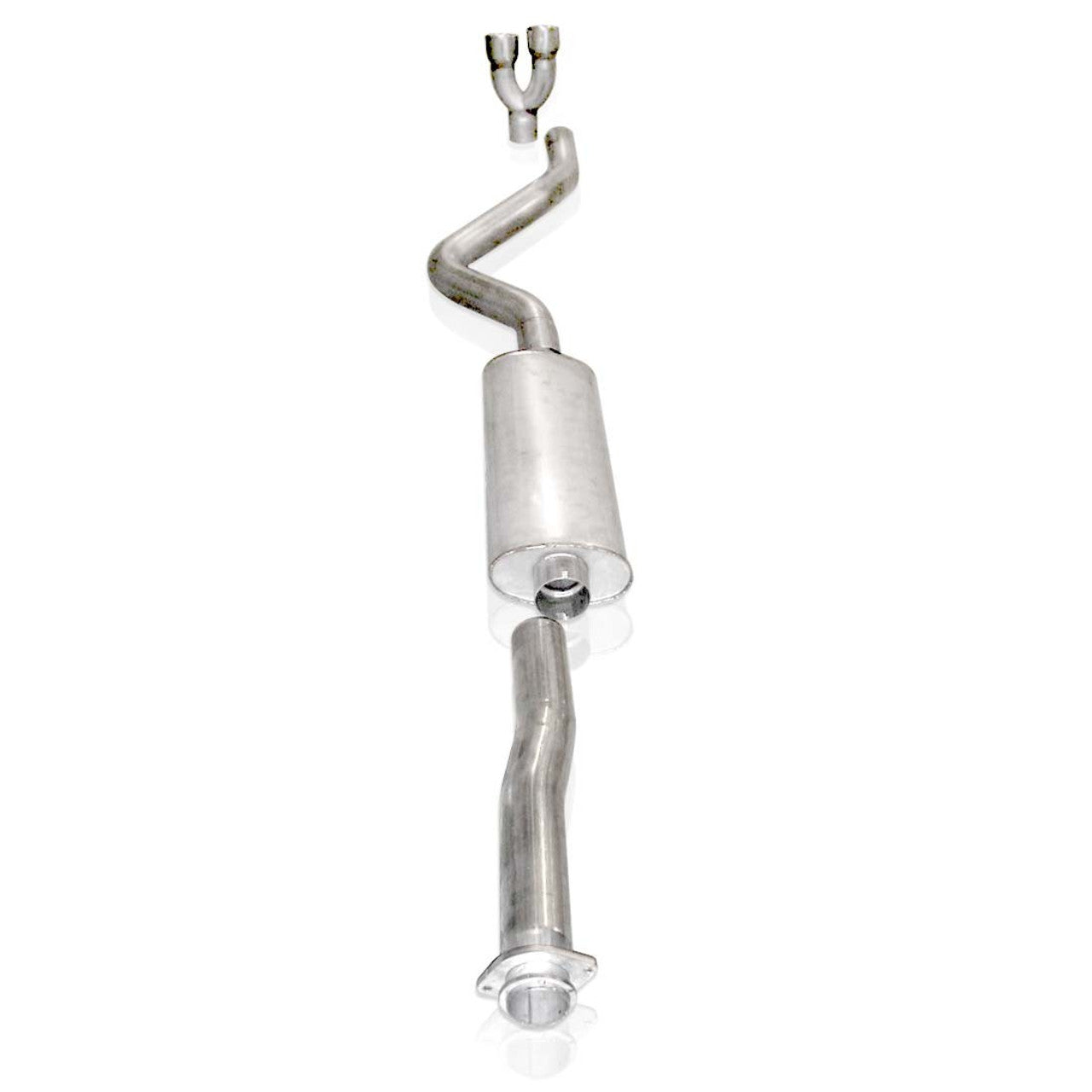 Stainless Works Catback Turbo S-Tube Muffler Y-Pipe Factory Connect