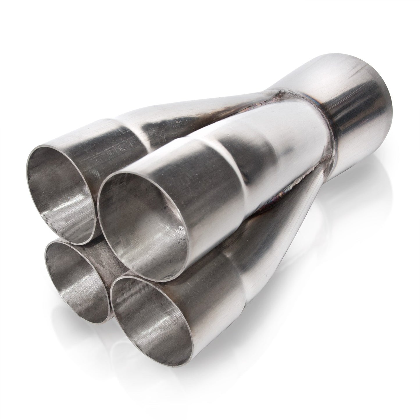 Stainless Works Four Way Merge Collector 2-1/4" x 4"