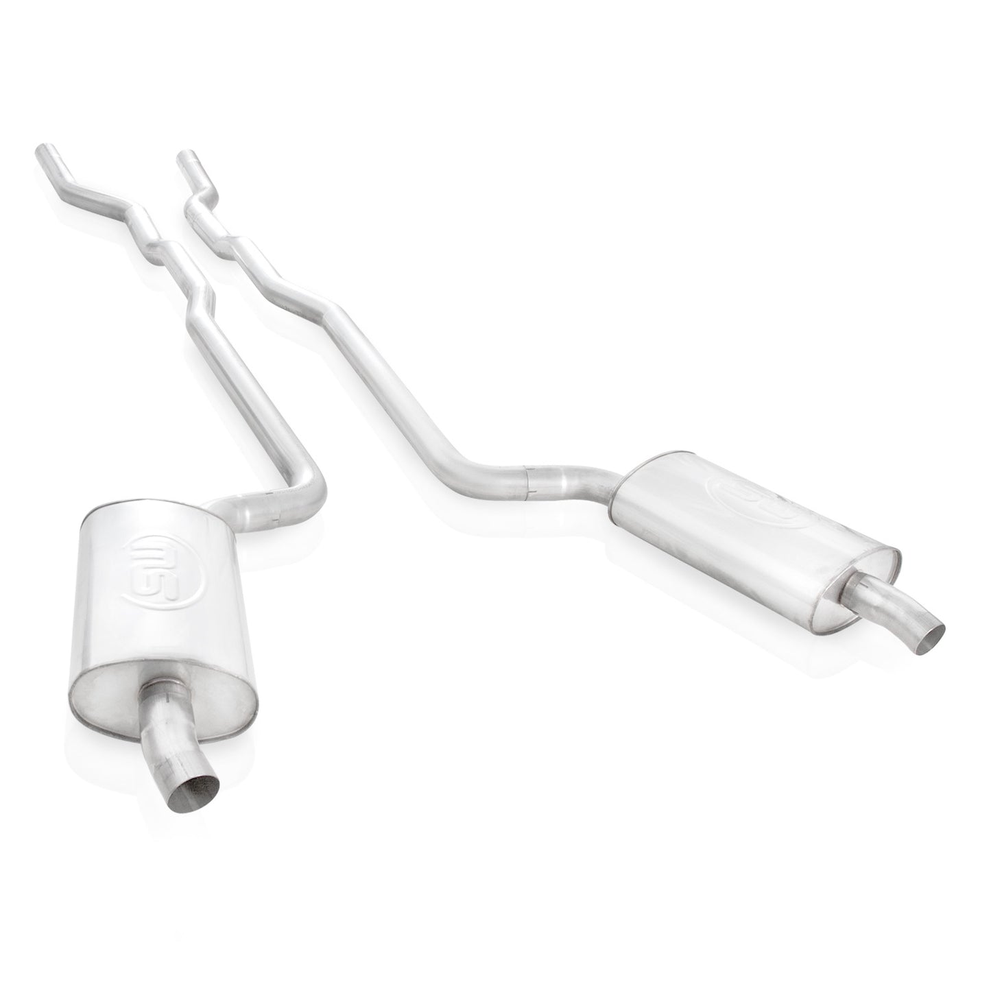 Stainless Works Catback Dual Long Chambered Mufflers Performance Connect