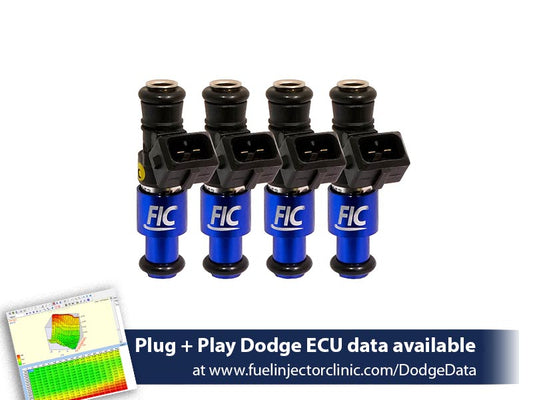1200cc (Previously 1100cc) FIC Dodge SRT-4 Fuel Injector Clinic Injector Set (High-Z)