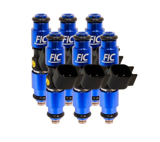 1440cc FIC Fuel Injector Clinic Injector Set for VW / Audi (6 cyl, 64mm) (High-Z)
