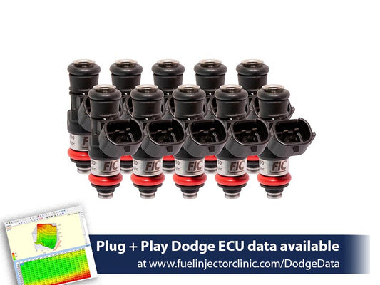 2150cc FIC Fuel Injector Clinic Injector Set for Dodge Viper ZB1 ('03-'06)