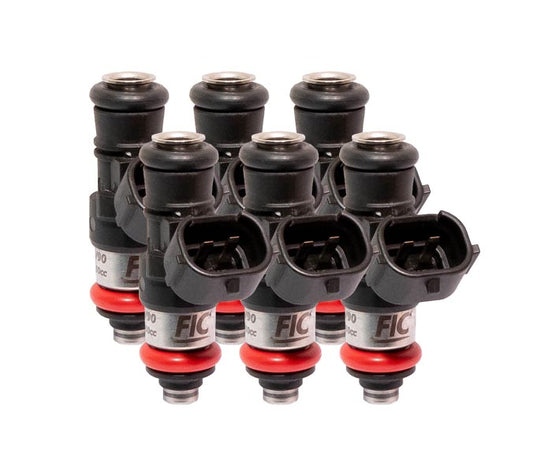 2150cc (240 lbs/hr at OE 58 PSI fuel pressure) FIC Fuel Injector Clinic Injector Set for Jeep 3.6L V6 engines (High-Z)